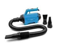 Sèche-Cheveux pour Chien Blower Séchoir Animaux Pulseur Professionnel à Haute Vitesse pour Chien 3.8 HP（Bleu）