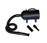 Sèche-cheveux pour chiens avec 3 buses Noir 2400 W vidaXL vidaXL