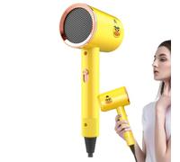 Sèche-cheveux pour femmes - sèche-cheveux puissants, sèche-cheveux de voyage | Technologie des paramètres à double chaleur, conception ergonomique légère, fonction anti-édifice ionique, soufflage liss