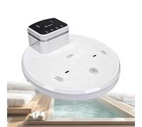 Sèche-Cheveux pour La Douche Puissant 2500w, Sèche-Corps ION Négatif sur Pied, Sèche-Corps Mains Libres avec Panneau LCD, Base Antidérapante Et Système Antibactérien A