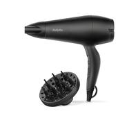BaByliss Sèche-cheveux Power Smooth D215DE 2000 W – Léger et ergonomique, séchage rapide – Noir