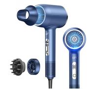 Seche Cheveux professionale Ionique,Soin capillaire,Léger,avec Diffuseur,5Vitesses,Pour Maison,Salon, Voyageurs et Coiffeurs.