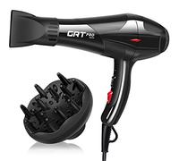 Sèche Cheveux Professionnel 3500W, Sèche-Cheveux Ionique Céramique avec Diffuseur, Puissant AC Moteur 3 Niveaux de Température 2 Vitesses (Noir)