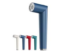 Sèche-cheveux professionnel à ions négatifs, pliable et avec concentrateur(Blue)