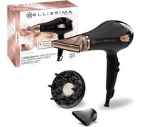 Sèche Cheveux Professionnel Ionique Céramique et Huile d'Argan - Embout Étroit, Diffuseur Céramique - 3 Températures, Séchage Professionnel Cheveux Doux, Soyeux et Hydratés - 2300 W