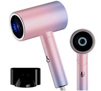 Seche cheveux professionnel ionique Pliable,1900W 3 vitesses Séchage Rapide,357G Léger portable,vitesse vent 26M/S,36db silencieux