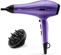 Sèche-Cheveux Professionnel X-Treme Shine 2600w, Moteur Ac, Technologie Ionique, Sans Frisottis, Revêtement À L`Huile D`Argan, Inclus Diffuseur Et Concentrateur, 2 Vitesses, 3 Températures