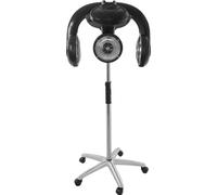 Sèche-cheveux, puissance 1400W, hauteur réglable 125-161 cm, écran LCD, plage de température 30-70°C, minuterie 1-60 minutes