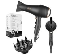 SÈCHE-CHEVEUX PUISSANT 2000W IONISATION DIFFUSEUR CONCENTRATEUR AIR FROID noir