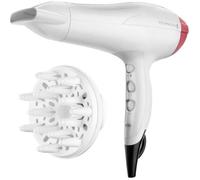Remington Sèche-cheveux D5226 Pro Air Turbo 2400W ionique 3 températures 2 vitesses Blanc