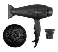 Sèche-Cheveux Revamp Progloss 5500 2400W Cheveux Léger Diffuseur Huiles Extra Douces Noir