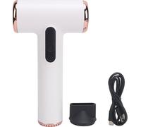 Sèche-cheveux sans fil 3 vitesses Temp USB rechargeable petit coup portable avec écran numérique pour résidence -camping voyages