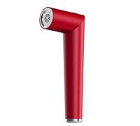 Sèche-cheveux sans fil avec embout, sèche-cheveux de voyage portable, pliable rechargeable(Red)