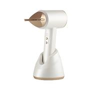 sèche-cheveux, Sèche-cheveux sans fil portable avec buse collectrice, air chaud/froid 2 niveaux, cadeaux(White)