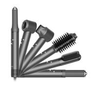 Sèche-cheveux - Signature Grey Iconic - Multifonction 6 En 1 - Ergonomique - Ioniseur d'air