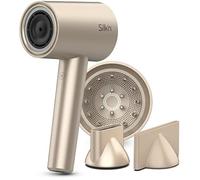 Sèche-cheveux SILK'N SilkyAir Pro - Moteur numérique 110000 tr/min, Hydra-Ionic, 6 températures, 3 vitesses (Or)
