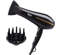 TM Electron TMHD126 TM Electron TMHD126 Sèche-cheveux professionnel moteur AC de 2 000 W/ 2 400 W de puissance, fonction ionique, 3 positions de chaleur et 2 vitesses