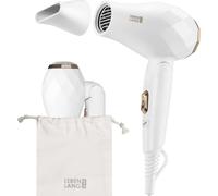 Seche Cheveux Voyage Pliable Petit - 1000w & Double Tension & Sac De Voyage Avec Buse De Coiffage Inclus I Sèche Cheveux Ionique Hair Dryer I Mini Sechoir Cheveux Séche Cheveux Leger