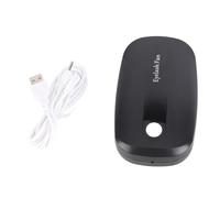 Sèche-cils Ventilateur Cils Mini Sèche-cheveux Ventilateur USB Rechargeable Greffage Extension de cils Colle Séchoir Ventilateur pour sèche-cheveux(Noir)