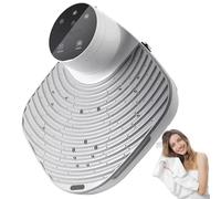 Sèche-Corps Complet 1300W Après Douche, Sèche-Corps Chauffant 23000Rpm avec Réglage 2 Vitesses Froid/Chaud, Sèche-Corps À Air avec Écran Tactile LED pour Salle de Bain/Hôtel/Maison