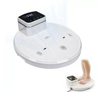 Sèche-corps complet après la douche, chauffage corporel à ions négatifs 2500 W avec préchauffage et arrêt automatique, 4 vitesses réglables d'air froid/chaud, écran tactile pour maison, salle de bain