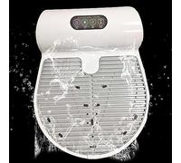 Sèche-Corps Complet pour Salle de Bain 1350 W, sèche-Corps à ions négatifs avec réglage à 2 Vitesses, séchage Rapide de l'air, Chauffage et Refroidissement, détection de gravité, sans échelle