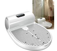 Sèche-Corps Intelligent Avec Balance Intégrée 1350 W | Sèche-corps à air chaud et froid avec capteur automatique, écran tactile au pied 2 vitesses séchage pour maison,salle de bain