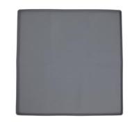Sèche-laveuse Sècheur, tapis de sécheuse pour haut de la sécheuse anti-glisser ou sécheuse Mat à couvertures comptoir comptoir le coussinet de poussière en silicone, 23,62 x 23,62 (Gris)