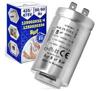 Seche Linge 8µf Condensateur Demarrage 125002033/4 pour Aeg pour Electrolux