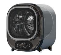 Sèche-linge à condensateur 5 kg, compact et portable avec design mural - Idéal pour les petits espaces, utilisation sur le plan de travail en noir élégant