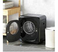 Sèche-linge à condensation à pompe à chaleur IVMEU compact 4 kg 5 modes écran tactile noir