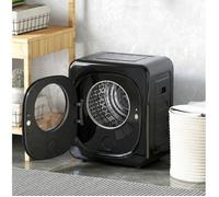 Sèche-linge à condensation avec pompe à chaleur - 4 kg - 800 W - Noir - Touch Control