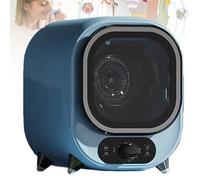 SèChe-Linge à Condensation Compact Avec Capacité De Charge De 0,8 Kg, Avec Double Sonde De TempéRature, Essoreuse Portable, Cuve En Acier Inoxydable, Pour La Maison Et Les Appartements(D)