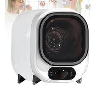 SèChe-Linge à Condensation Compact Avec Capacité De Charge De 0,8 Kg, Avec Double Sonde De TempéRature, Essoreuse Portable, Cuve En Acier Inoxydable, Pour La Maison Et Les Appartements(B)