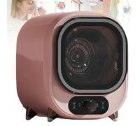 SèChe-Linge à Condensation Compact Avec Capacité De Charge De 0,8 Kg, Avec Double Sonde De TempéRature, Essoreuse Portable, Cuve En Acier Inoxydable, Pour La Maison Et Les Appartements(C)