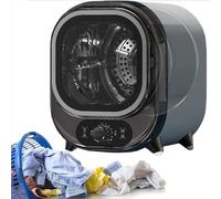 SèChe-Linge à Condensation Portable 450 W, Petit SèChe-Linge à Condensation D'Une Capacité De 0,8 Kg, Tambour En Acier Inoxydable,Pour Appartement Et Chambre D'éTudiant(A)