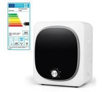 Sèche-linge à Evacuation 800W 4KG COSTWAY-5 Programmes-Air Froid Doux-Tambour en Acier Inoxydable-Filtration Multiple-Appartement