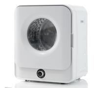 Sèche-linge à évacuation d'air 830 W | Capacité 3-4,5 kg, 5 programmes, tambour en acier inoxydable, protection contre la surchauffe, montage mural, idéal pour les petits appartements et les