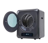 Sèche-linge à évacuation d'air avec désinfection UV | Capacité 3-4 kg, 850 W, 6 programmes, montage mural, tambour en acier inoxydable, silencieux 60 dB, idéal pour les vêtements de bébé et les