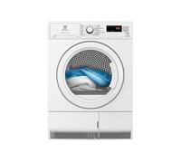 Sèche-linge à pompe à chaleur Electrolux EDHF4812AC 8 kg Tambour 118 L Hublot réversible Blanc