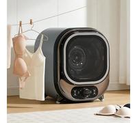 Sèche-linge compact - 35 dB silencieux - 2 modes de séchage : air froid/chaud, capacité de 0,8 kg, idéal pour un appartement ou un camping-car