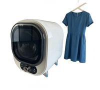 Sèche-linge compact - 35 dB silencieux - 2 modes de séchage : air froid/chaud, capacité de 0,8 kg, idéal pour un appartement ou un camping-car