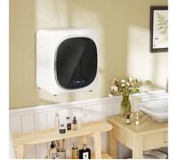 Sèche-linge compact à évacuation 4 kg avec désinfection UV écran tactile acier inoxydable blanc