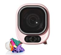 Sèche-linge compact avec séchage silencieux, vent chaud et froid, double contrôle de la température, idéal pour les petits espaces