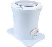 Sèche-linge compact portable pour camping, dortoir, appartement, buanderie, camping, camping-car, voyage, sous-vêtements, chaussettes, vêtements de bébé (12 L, bleu)