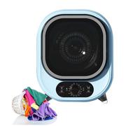 Sèche-linge compact ventilé avec technologie de séchage silencieux, options de vent chaud et froid, double contrôle de la température pour un lavage efficace dans les appartements et les dortoirs