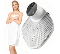 Sèche-linge complet avec technologie à ions négatifs, écran tactile et design étanche pour salle de bain, salle de sport et usage domestique