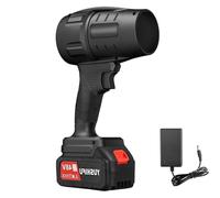 Sèche-linge de voiture - Sèche-linge portable sans fil pour voiture, séchoir à air de voiture haute puissance, ventilateur turbo pour voiture, mini souffleur turbo portatif (avec Bettery