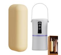 Sèche-linge de Voyage - Machine De Séchage Électrique Avec Minuterie,Sèche-Linge de Placard Compact 220V - pour Appartement Université Dortoir Camping-car Maison Chambre Garde-robe