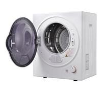 Sèche-linge 850W 2.5kg double filtre tambour en acier inoxydable Blanc